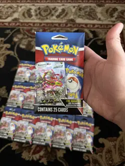 Pokemon Trading Cards Game Mystery Packs 25 Cards 1 Foil Guaranteed LOT OF 14 - Image 2