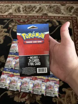 Pokemon Trading Cards Game Mystery Packs 25 Cards 1 Foil Guaranteed LOT OF 14 - Image 3