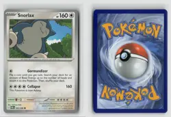 Snorlax #063/088 Me03 Perfect Order Common Pokemon TCG NM - Image 3