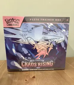 Pokemon TCG Chaos Rising Elite Trainer Box Sealed Brand New Mega Evolution ETB - Image 1