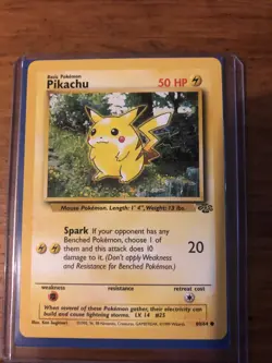Pokemon TCG Pikachu Jungle 60/64 Regular Unlimited Common - Image 1