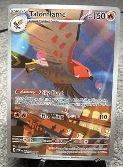 Pokemon TCG Perfect Order 091/088 Talonflame Illustration Rare - NM - Image 1