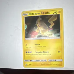 The Pokemon Company Detective Pikachu Rare Holo 10/18 90 HP EN - Image 1