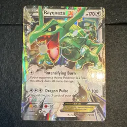 Pokemon Rayquaza EX Holo Ultra Rare 75/108 Roaring Skies Basic 170 HP EN - Image 1