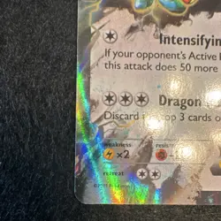Pokemon Rayquaza EX Holo Ultra Rare 75/108 Roaring Skies Basic 170 HP EN - Image 4