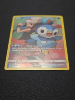 Pokemon TCG:MINT Cosmic Eclipse Full Art Holo Piplup 239/236 - Image 2