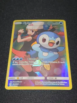 Pokemon TCG:MINT Cosmic Eclipse Full Art Holo Piplup 239/236 - Image 3