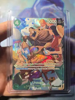 Urouge SP OP07-021 Royal Blood Foil ONE PIECE TCG Rare English Card - Image 1