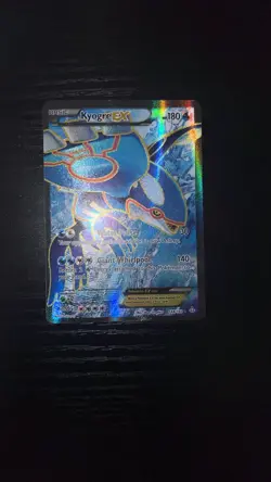 Kyogre EX 148/160 XY Primal Clash Ultra Rare Full Art Holo ENG - Image 3