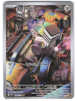 Varoom 206/197 Illustration Rare Full Art Obsidian Flames Eng Pokemon TCG NM - Image 1