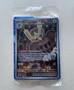 *SEALED* Pokemon TCG Noctowl #141 Stellar Crown Promo ETB - Image 1