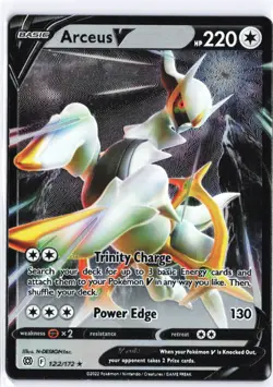 Arceus V - (Metal Card) Promo Miscellaneous Cards & Products 122/172 NM - Image 1