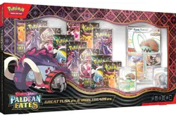 Pokemon TCG Paldean Fates Great Tusk & Iron Treads ex Premium Collection Sealed - Image 1