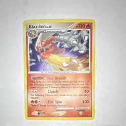 The Pokemon Company Blaziken Platinum Holo Rare 3/127 130 HP EN - Image 1
