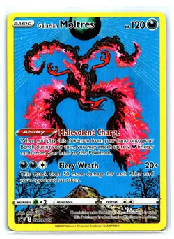 Galarian Moltres SWSH284 SWSH: Sword & Shield Promo Cards Holo Pokemon Card - Image 1
