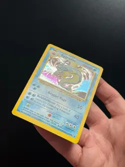 Pokemon TCG Gyarados Base Set 6/102 Holo Unlimited Holo Rare 006/102 - Image 3