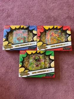 Pokemon TCG Mega Evolution Ascended Heroes ex Box 3pack - Image 1