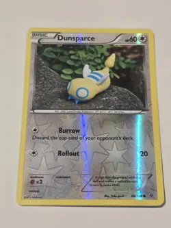 Dunsparce 68/108 Reverse Holo Common Pokemon Roaring Skies - Image 1