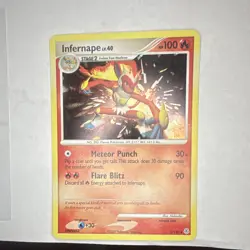 The Pokemon Company Infernape Diamond and Pearl Holo Rare 5/130 100 HP EN - Image 1