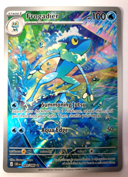 Frogadier - Pokemon Chaos Rising - Illustration Rare - NM 089 - Image 1