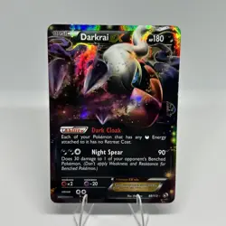 2013 Pokemon World Champs Darkrai EX #63/108 Jason Klaczynski Dmg-LP/MP - Image 1