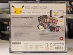 Pokemon TCG: 25th Anniversary Celebrations Elite Trainer Box ETB with Acrylic 820650809439 - Image 2