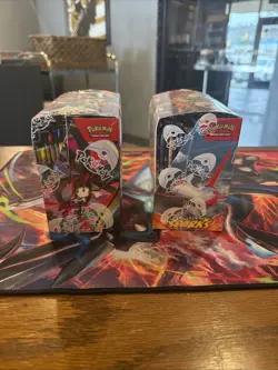 Pokemon Surging Sparks Booster Box And Chaos Rising Booster Box (No Rips) - Image 2