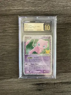 MEW EX Celebrations Legend Maker Holo #88/92 CGC Pristine 10 Pokemon collectors￼ - Image 1