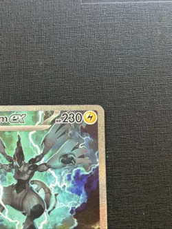 Zekrom ex 166/086 Black Bolt Illustration Rare Full Art Pokemon - Image 2