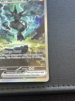 Zekrom ex 166/086 Black Bolt Illustration Rare Full Art Pokemon - Image 5