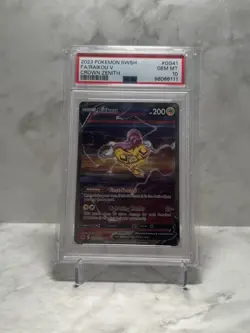 PSA 10 GEM MINT Raikou V GG41/GG70 FA Crown Zenith Galarian Gallery Pokemon Card - Image 1
