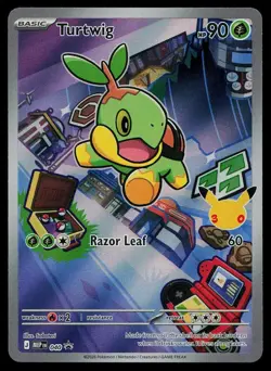 Turtwig 040 Holo Promo ME: Mega Evolution Promo Pokemon Near Mint - Image 1