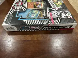POKEMON SV10.5 BLACK BOLT WHITE FLARE POSTER COLLECTION BOX SEALED - Image 3