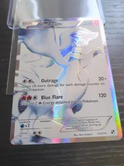 Pokemon Reshiram Black & White 113/114 Ultra Rare Full Art Holo 2011 - Image 1