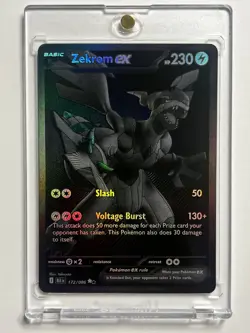 Zekrom EX 172/86 Black White RARE Black Bolt Pokemon TCG - Image 1