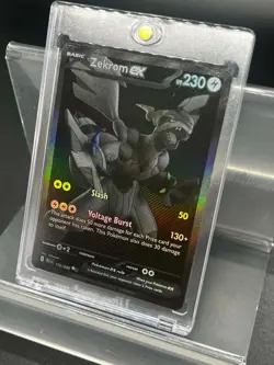 Zekrom EX 172/86 Black White RARE Black Bolt Pokemon TCG - Image 3