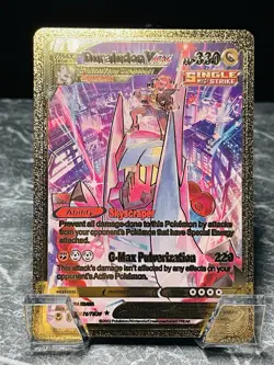 Duraludon Vmax Gold Display Card Pokemon TCG - Image 1