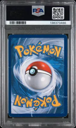 2012 POKEMON BLACK & WHITE DRAGONS EXALTED #119 FULL ART/HO-OH EX PSA 1 - Image 2