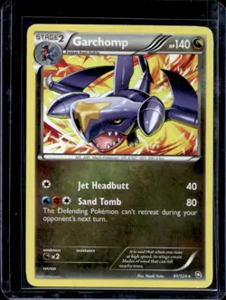 2012 Pokemon Black & White Dragons Exalted Garchomp Promos Holo #91/124 - Image 1
