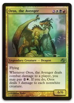 Oros, the Avenger #161 (Foil) (NM) Planar Chaos PLC Magic MTG - Image 1