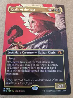 Kaalia of the Vast - Foil #375 (Borderless) Modern Horizons 3 - Mtg - Image 1