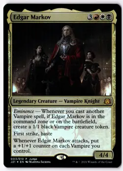 Edgar Markov - Foil - MTG Judge Promo - RareCo - Image 1