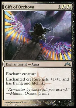 Magic the Gathering MTG Gift of Orzhova (219) Gatecrash LP - Image 1