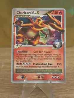 Charizard G LV.X DP45 Black Star Promo 2009 Holo Rare Pokemon Card TCG - Image 1