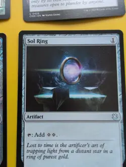Blasting Station FOIL, Reliquary Tower,Dungeon Map foil. sol Ring MTG 4 Card. - Image 3