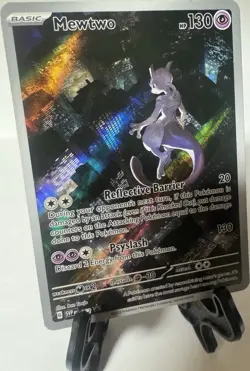 The Pokemon Company Mewtwo 052 SV Promo Cards Promo Holo English 2023 HP 130 - Image 1