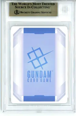 BGS Pristine 10 Gundam Card Game Aile Strike ST04-001 LR Gundam Beta 2024 (Jp) - Image 2