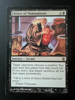 Choice of Damnations Saviors of Kamigawa Regular - Image 1