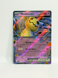 Mimikyu ex SVP 004 Black Star Promo Ultra Rare Holo Pokemon Card - Image 1