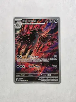 Pokemon TCG: Mightyena Ascended Heroes Illustration Rare 243/217 NM - Image 1
